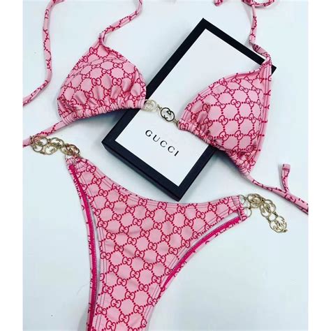 gucci bathing suit replica|Gucci bikini dupe.